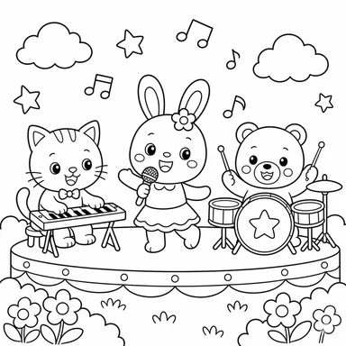 動物音樂小舞台